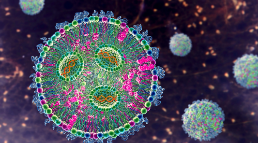 microscopic flu cell germs