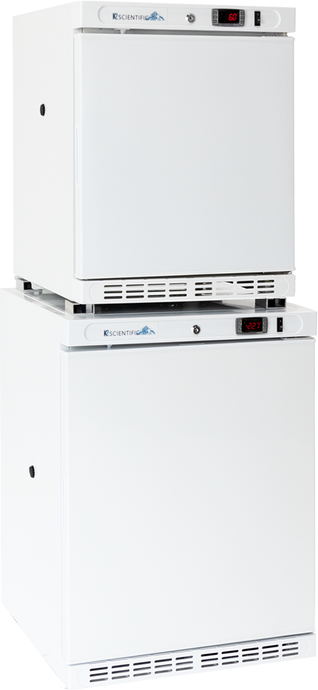 2.5 Cu. Ft. Combo Solid Door Refrigerator &am – K2 Scientific 2.5 Cu. Ft. Combo Solid Door Refrigerator &am – K2 Scientific
