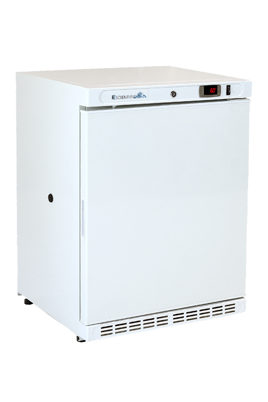 4 cubic foot undercounter solid door refrigerator