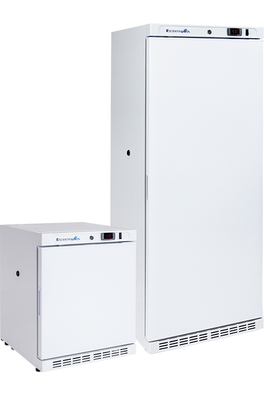 10 Cu. Ft. Refrigerator and 2.5 Cu. Ft. Freez – K2 Scientific