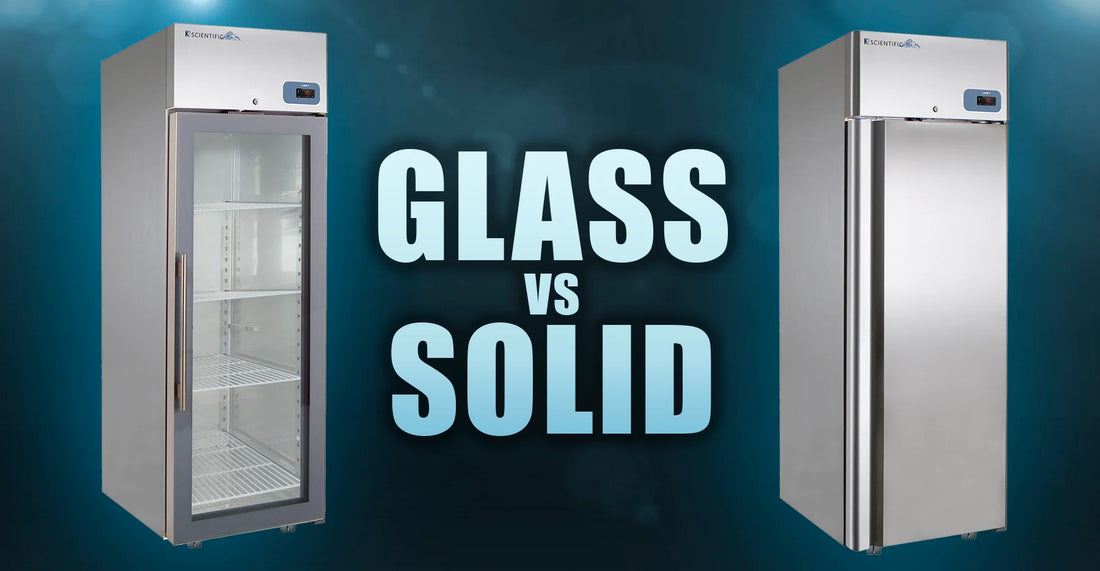 The Difference Between Glass and Solid Door Medical Refrigerators