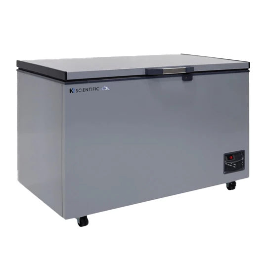 11 cubic foot chest style low temperature freezer