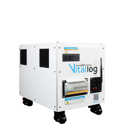 vital power supply battery backup system