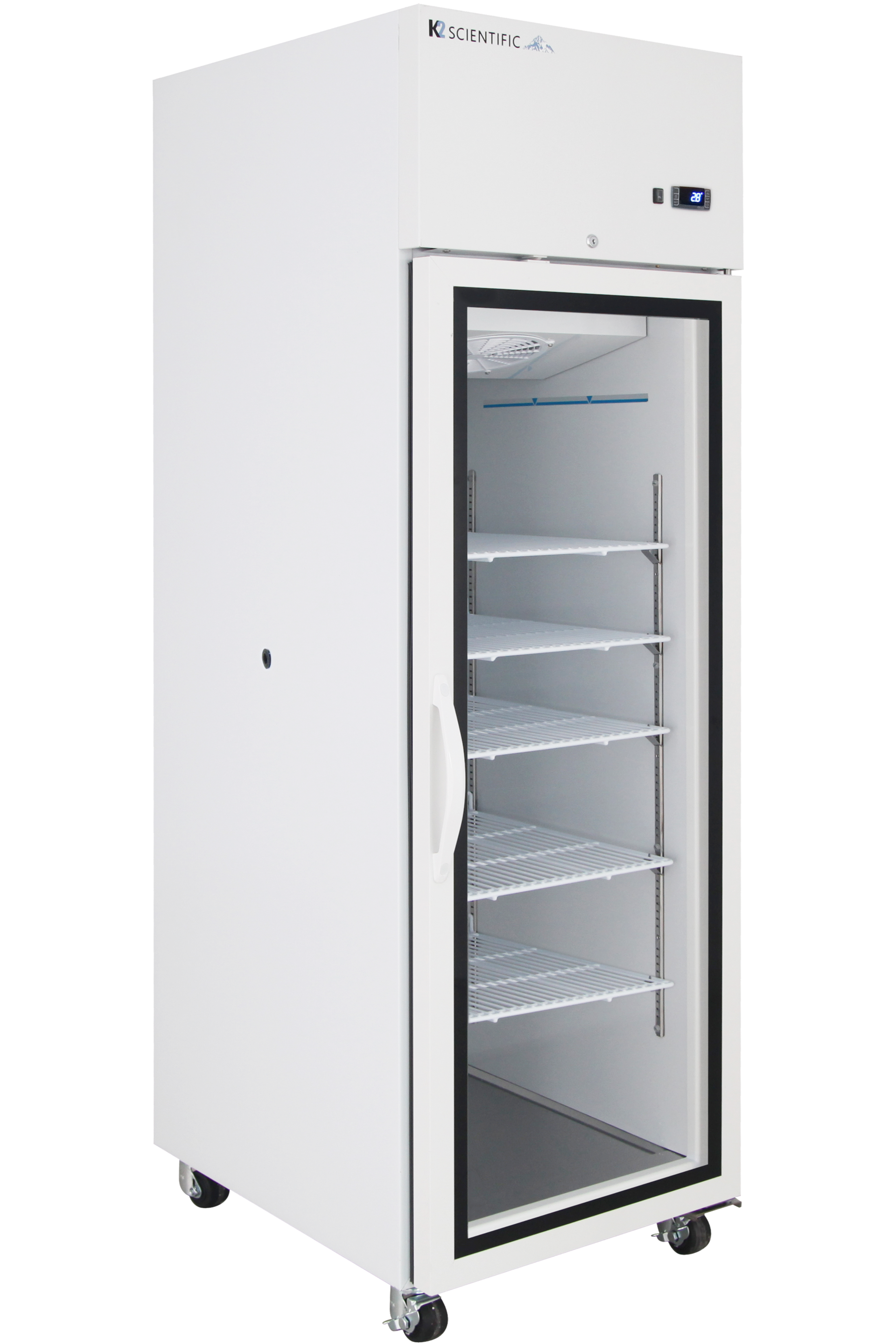 22 Cu. Ft. Glass Door Upright Refrigerator – K2 Scientific