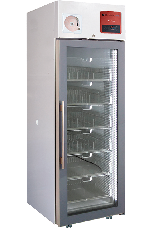 25 cu. ft. glass door refrigerator