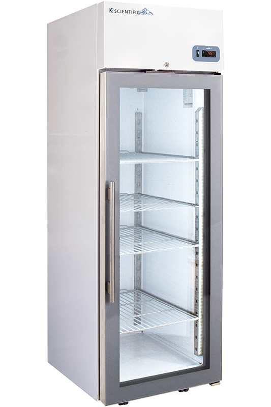 25 cu. ft. glass door high performance refrigerator