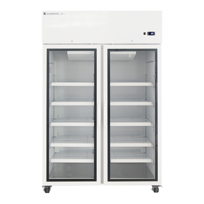 front view of the k247gdr refrigerator for hospitals