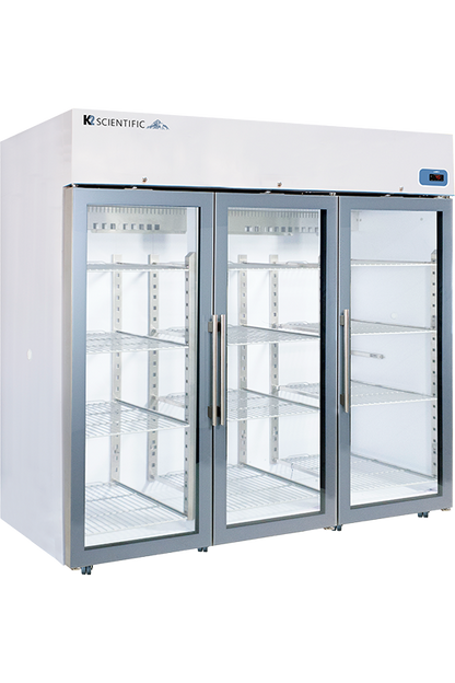 72 cubic foot glass door high performance refrigerator 