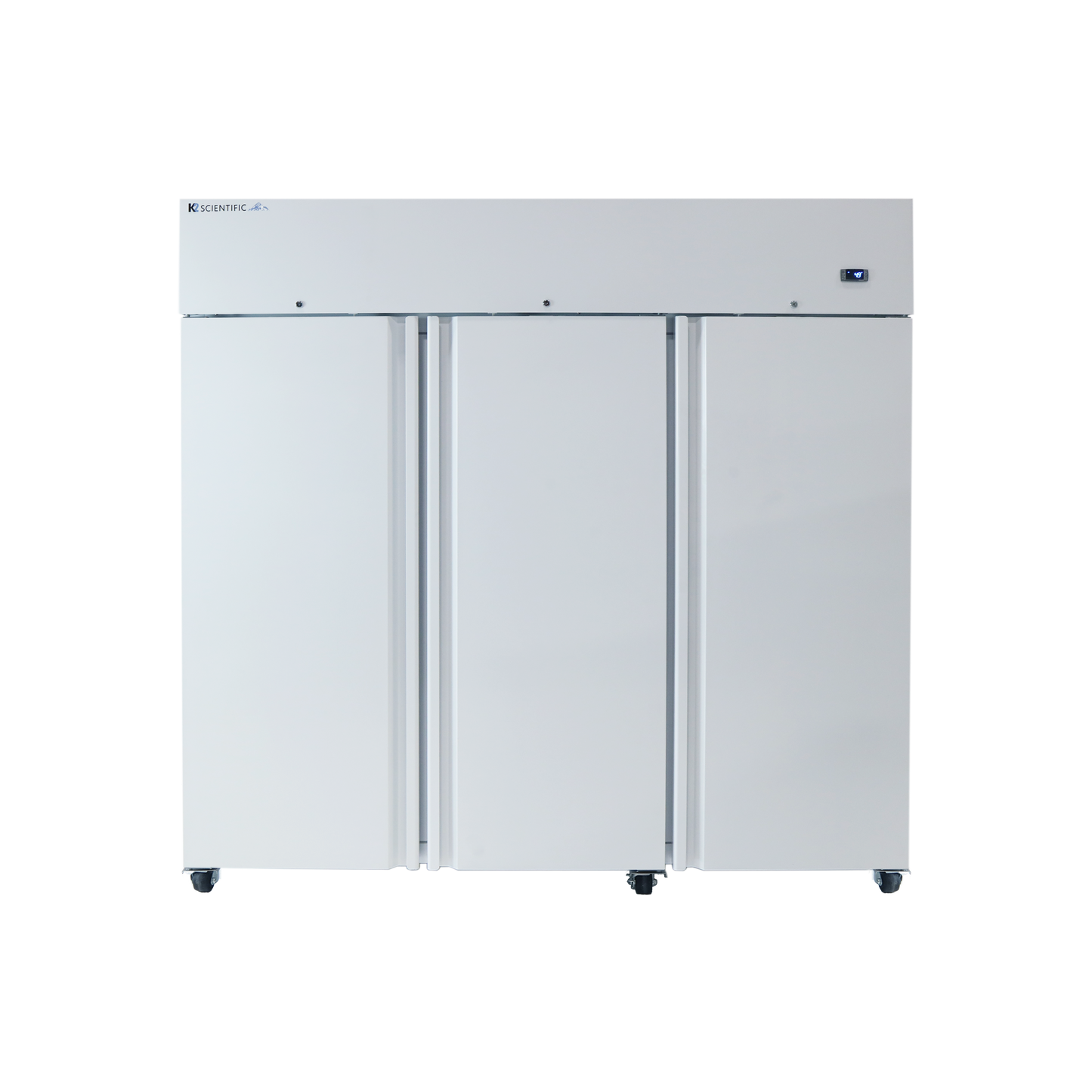 73 cu ft solid triple door refrigerator front view