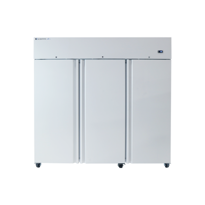 73 cu ft solid triple door refrigerator front view