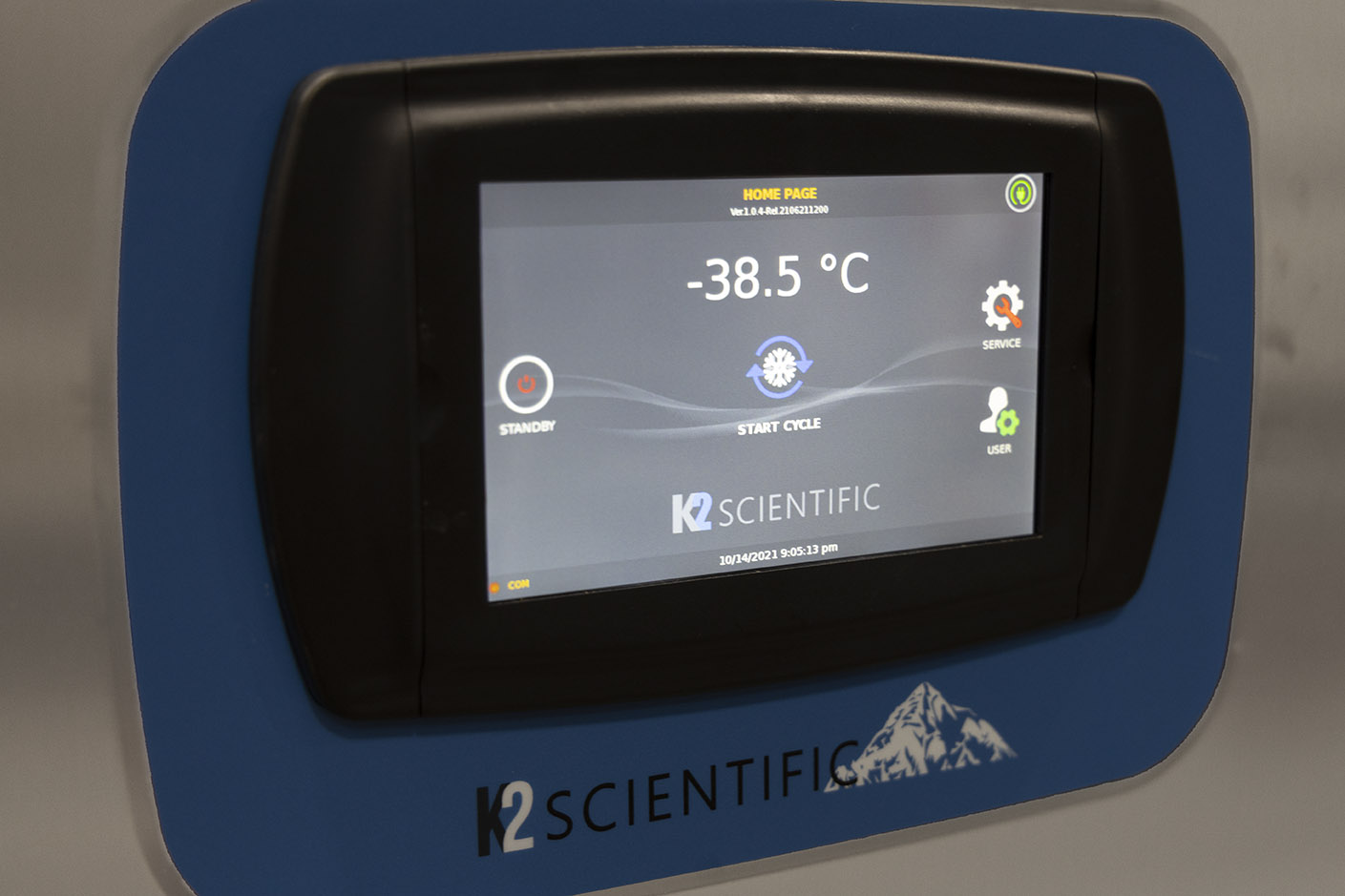 blast freezer touch screen controller